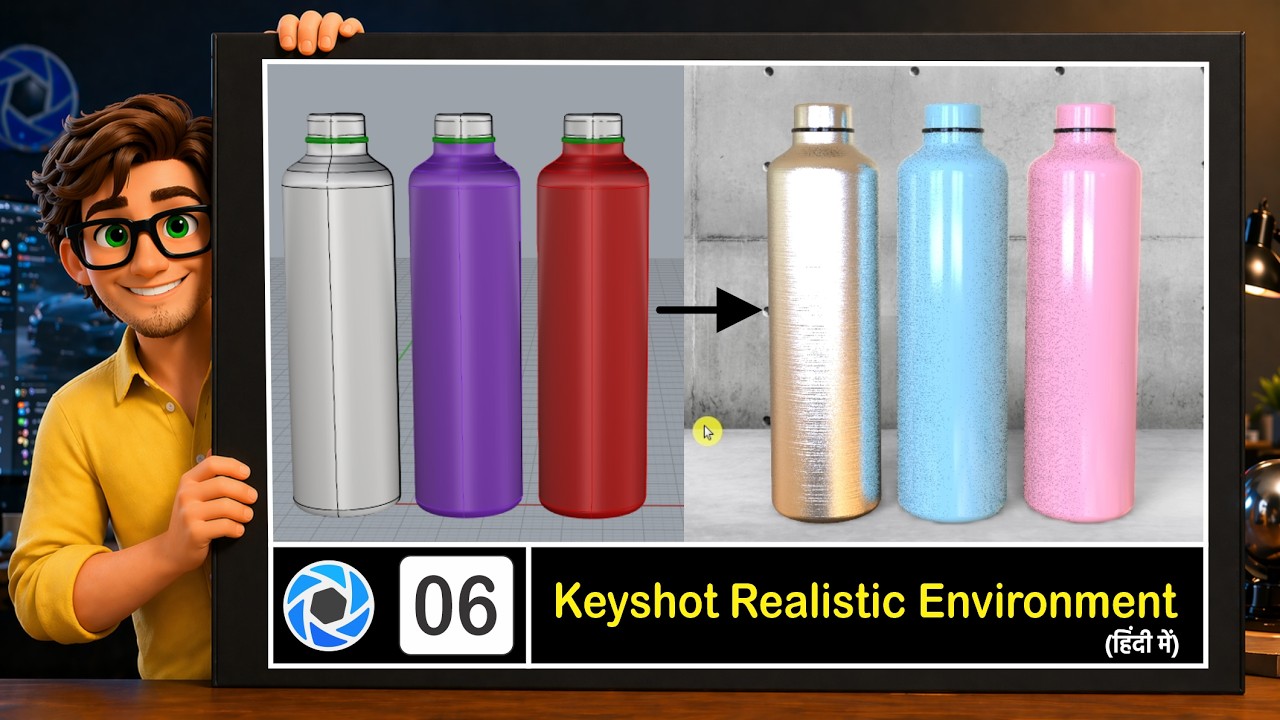 KeyShot Tutorial for Beginners | Realistic Environment Lighting ...