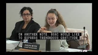 Boston School Committee Meeting 5-8-19