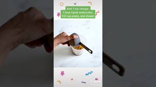 Sensory Play - Coloring Pasta