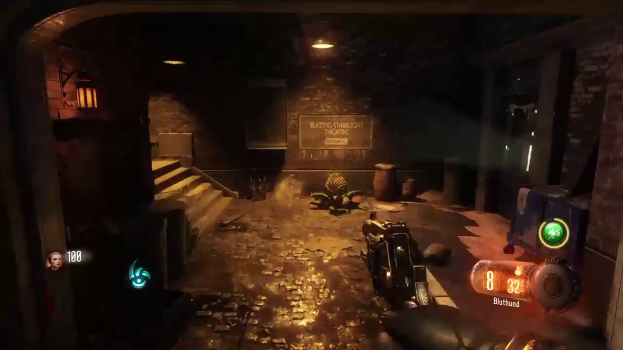 Bo3 zombie kino der toten (German) - YouTube