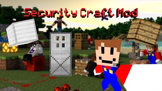 SECURITY CRAFT MOD! | Minecraft 1.7.10