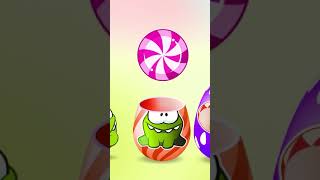 Brinquedos de ovo surpresa com Om Nom #cuttherope #omnom #brasil #youtubeshorts