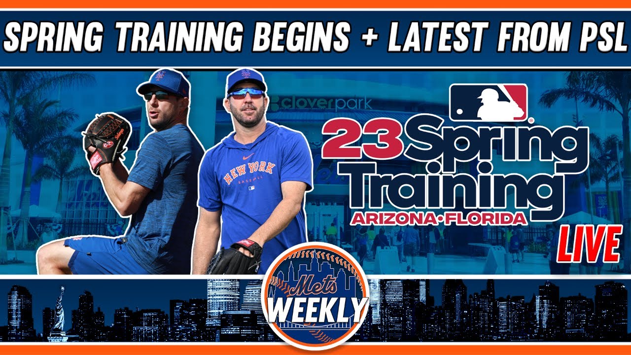 Mets Spring Training 2023 Begins + Latest from Port St. Lucie (New York