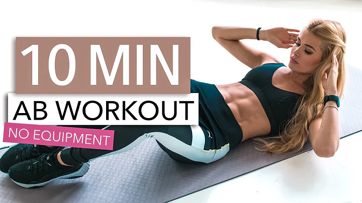 10 MIN AB WORKOUT // No Equipment | Pamela Reif