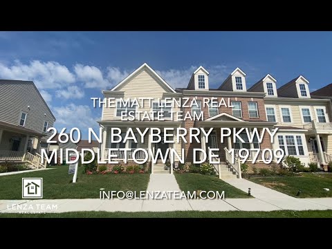 260 N Bayberry Pkwy, Middletown, DE home video tour