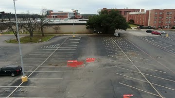 Pothole Detection with UAV using Deep Learning (15 degrees of angle at 10 meters)