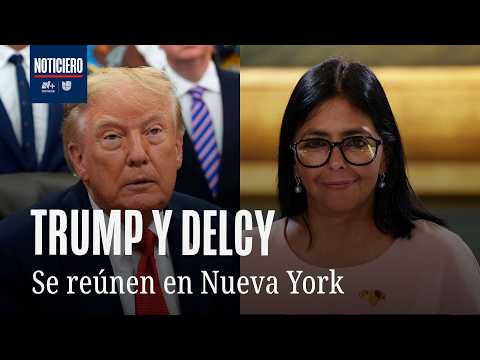 Trump and Delcy Rodríguez expected to meet at UN General Assembly in NY