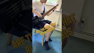 TJ🎸 #shorts #bass #music #alternativemetal #rapmetal #rageagainstthemachine #songs #fyp