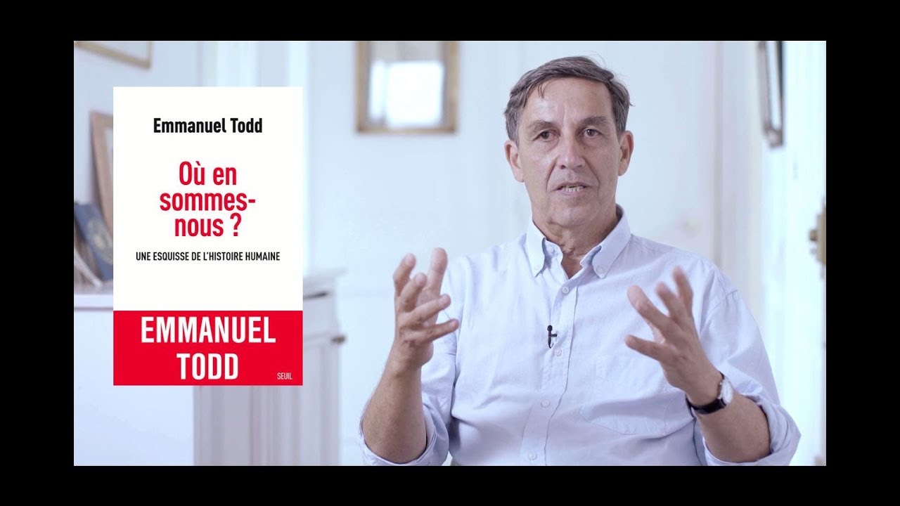 [Vidéo] Emmanuel TODD pour son livre “Où en sommes-nous ? – Une esquisse de l’histoire humaine” Maxresdefault