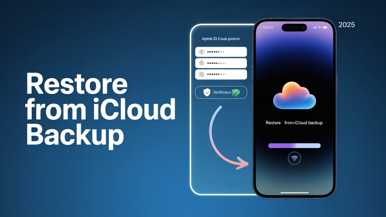 How to Restore from iCloud Backup on iPhone 17 Pro | Quick & Easy Guide ...