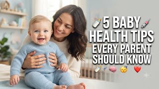 👶 5 Baby Health Tips Every Parent Should Know | Healthy Baby Care Guide ❤️