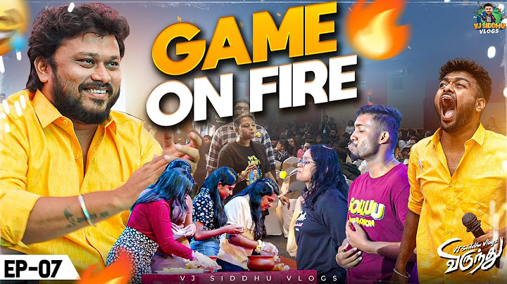 Game-ஏ வாய்-ல தான் 🙄🤣| Malaysia Virundhu | Ep - 07 | Vj Siddhu Vlogs