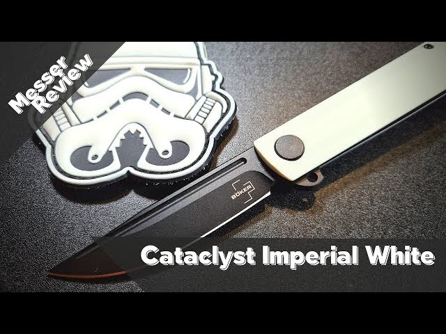 Böker Plus® Cataclyst Damast Taschenmesser - EDC Flipper Knife mit