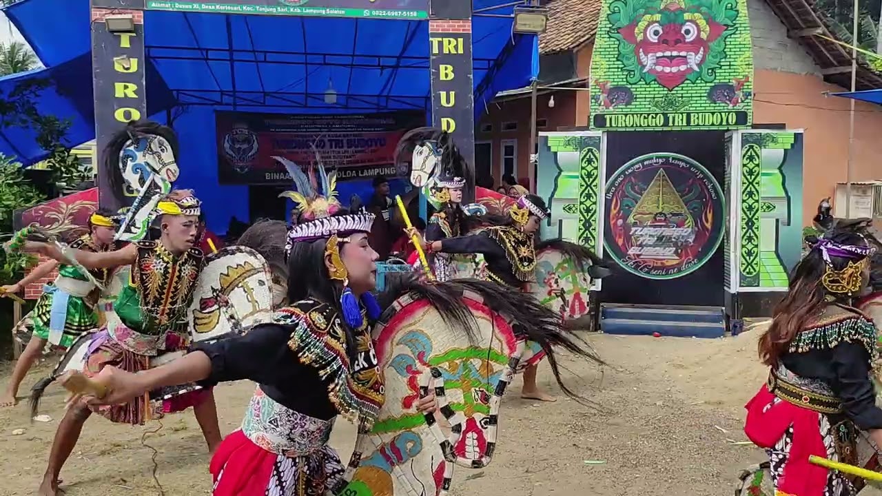 TURONGGO TRI BUDOYO DI WAWASAN TANJUNG SARI TARI PRAJURIT FULL MBEKES