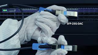 SFP-25G-DAC Copper Cable Test on Extreme VSP7400-48Y Switch | OPTCORE