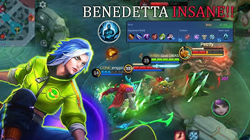 🔥 THIS IS WHY BENEDETTA IS BROKEN!! ⚡ Crazy Damage + Outplay 💥 | MLBB