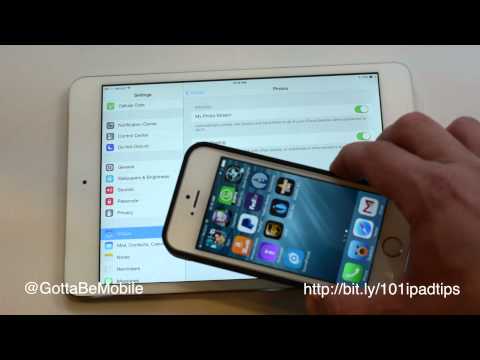 Video: Hur Man Synkroniserar IPhone Till IPad