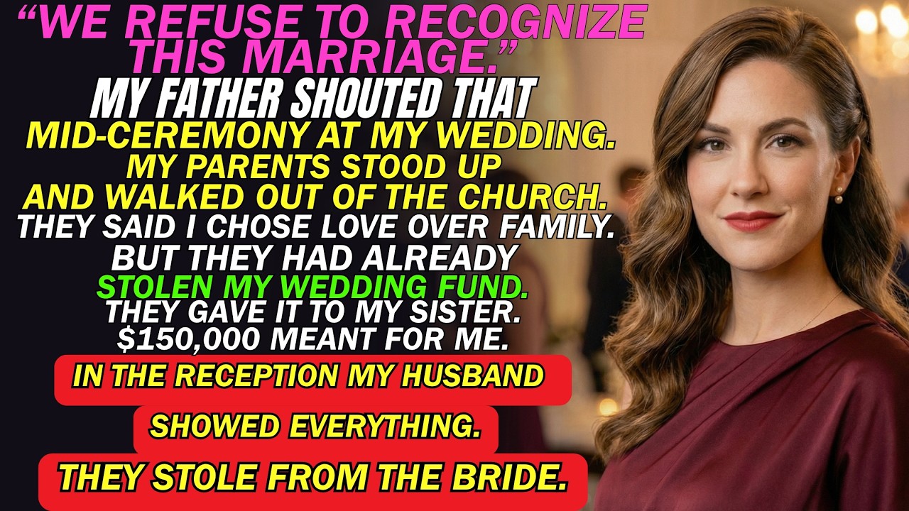 My Parents Boycotted My Wedding — So My Husband Exposed Their $150K Betrayal in Front of Everyone
