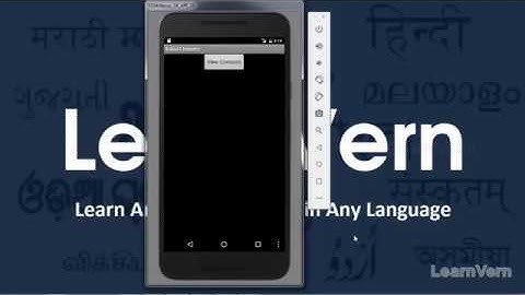 Learn to Build Creative Native Contact Application For Free on LearnVern.com
