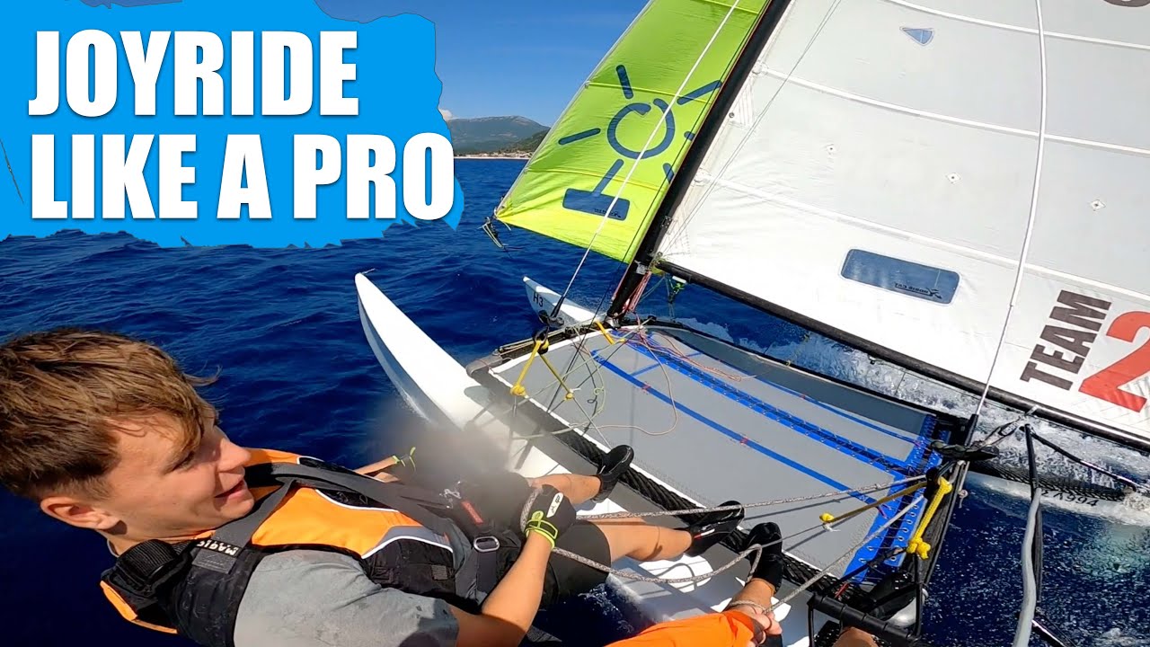 The Joyride – how to take inexperienced crew catamaran sailing