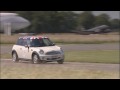 The stig puts the british forces foundations lap of honour car through its paces