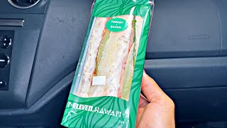 711 Hawaii  Review Turkey and Bacon Clubhouse Sandwich Review