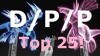 Top 25 Themes of Pokemon D/P/P: Diamond, Pearl & Platinum