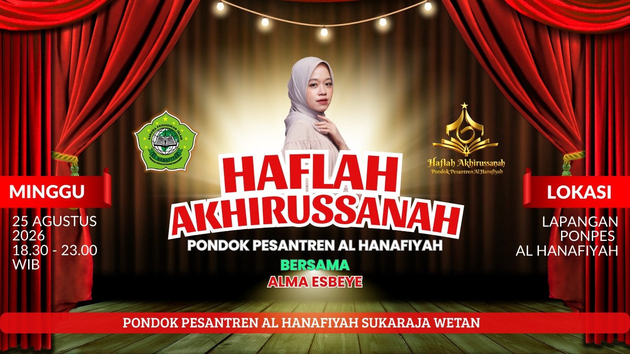 Alma Esbeye di PonPes al hanafiyah Sukaraja Wetan - Jatiwangi Majalengka