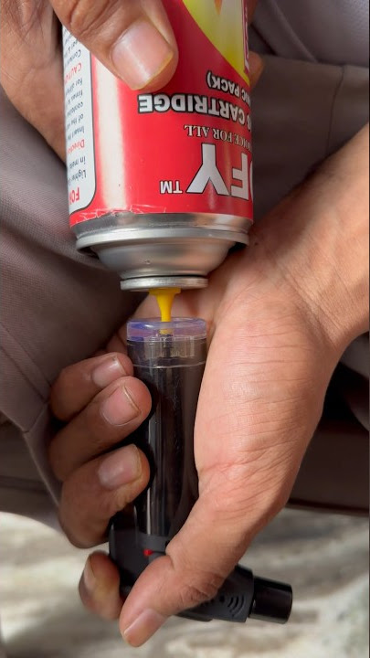 Jet Flame 🔥 Lighter ⛽️ Gas refill ki