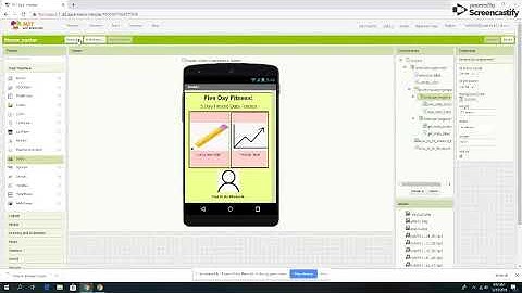 MIT App Inventor PLTW Ava Trawick Fitness Tracker App Inspiration