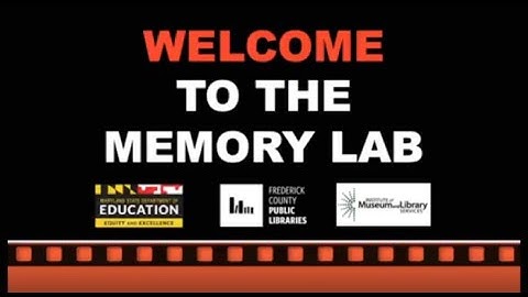 Welcome to the Memory Lab