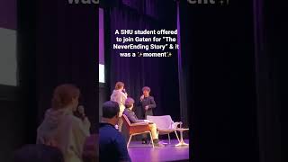 Stranger Things Star Gaten Matarazzo Sings The Neverending Story With Audience Member
