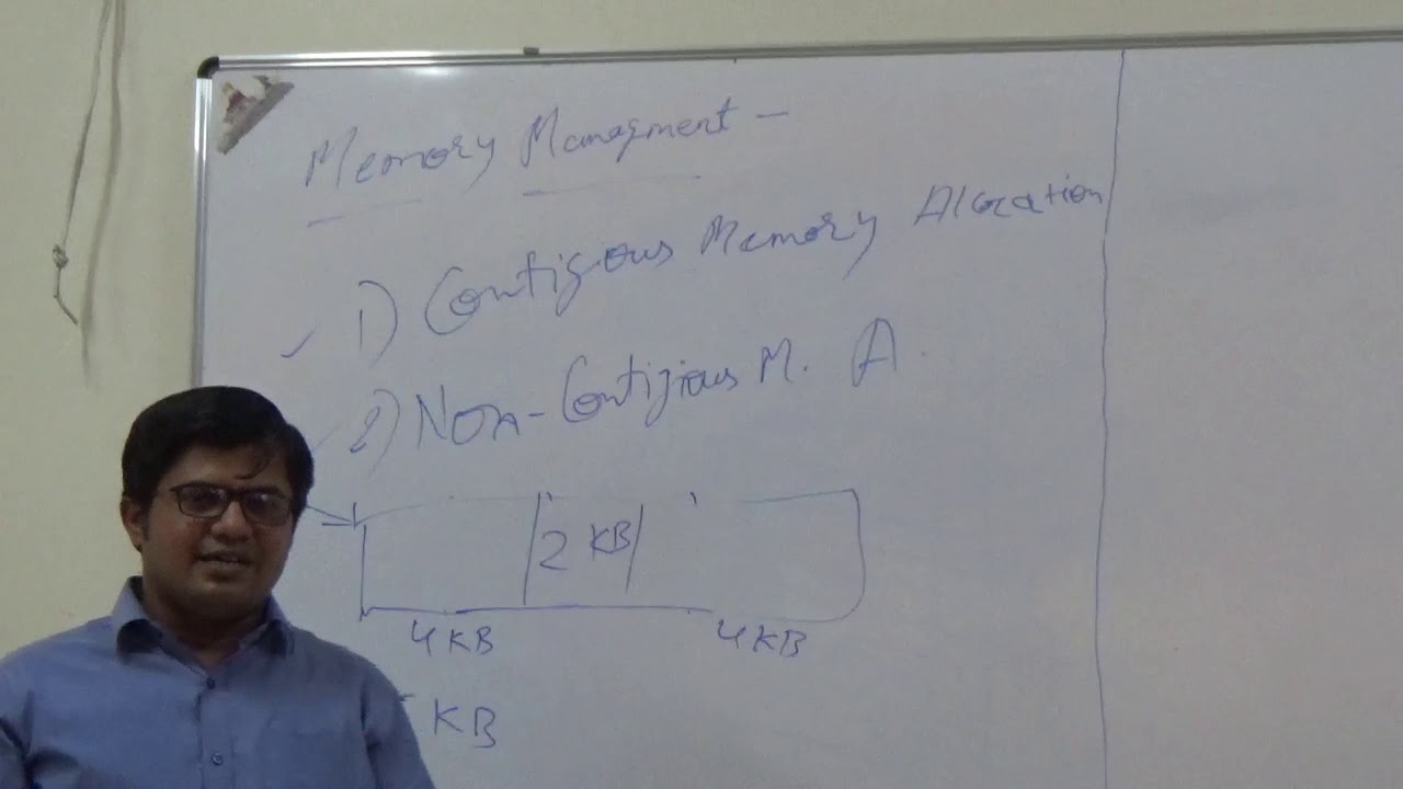 Contigious & Non Contiguous Memory Allocation - YouTube