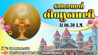 Live Latin Holy Mass, Malayalam from St. Michael's Cathedral, Kottapuram 11/07/2021