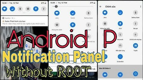 How To Get Android P Notification Panel Without ROOT ||#TechHub24