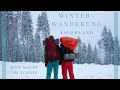 Wintercamping (Winterwanderung im Sauerland)