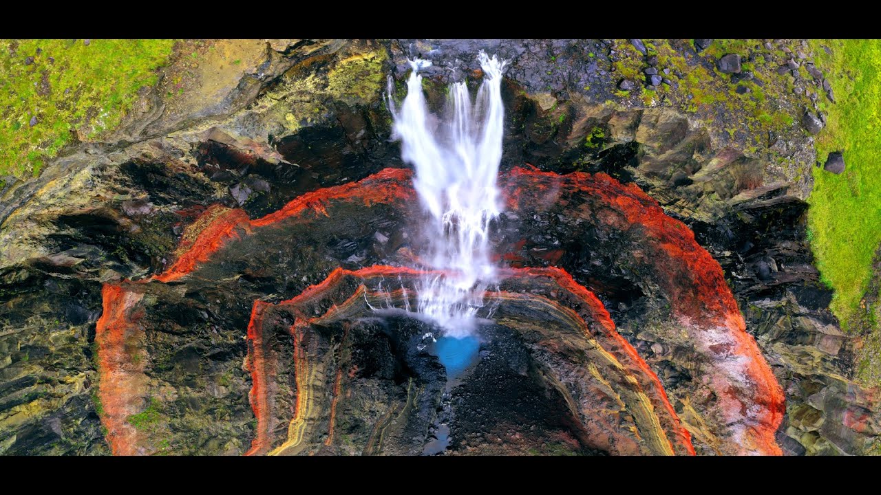 ICELAND, Litlanesfoss and Hengifoss: Amazing Planet (4K) 2020 — Litlanesfoss — video poster