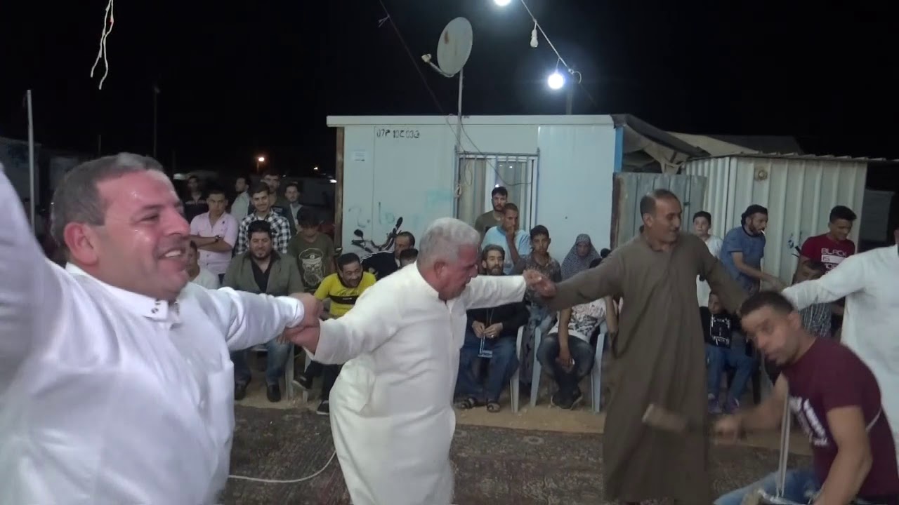 افراح بلده محجه ال قطيش مخيم الزعتري تصوير خليل الصمادي