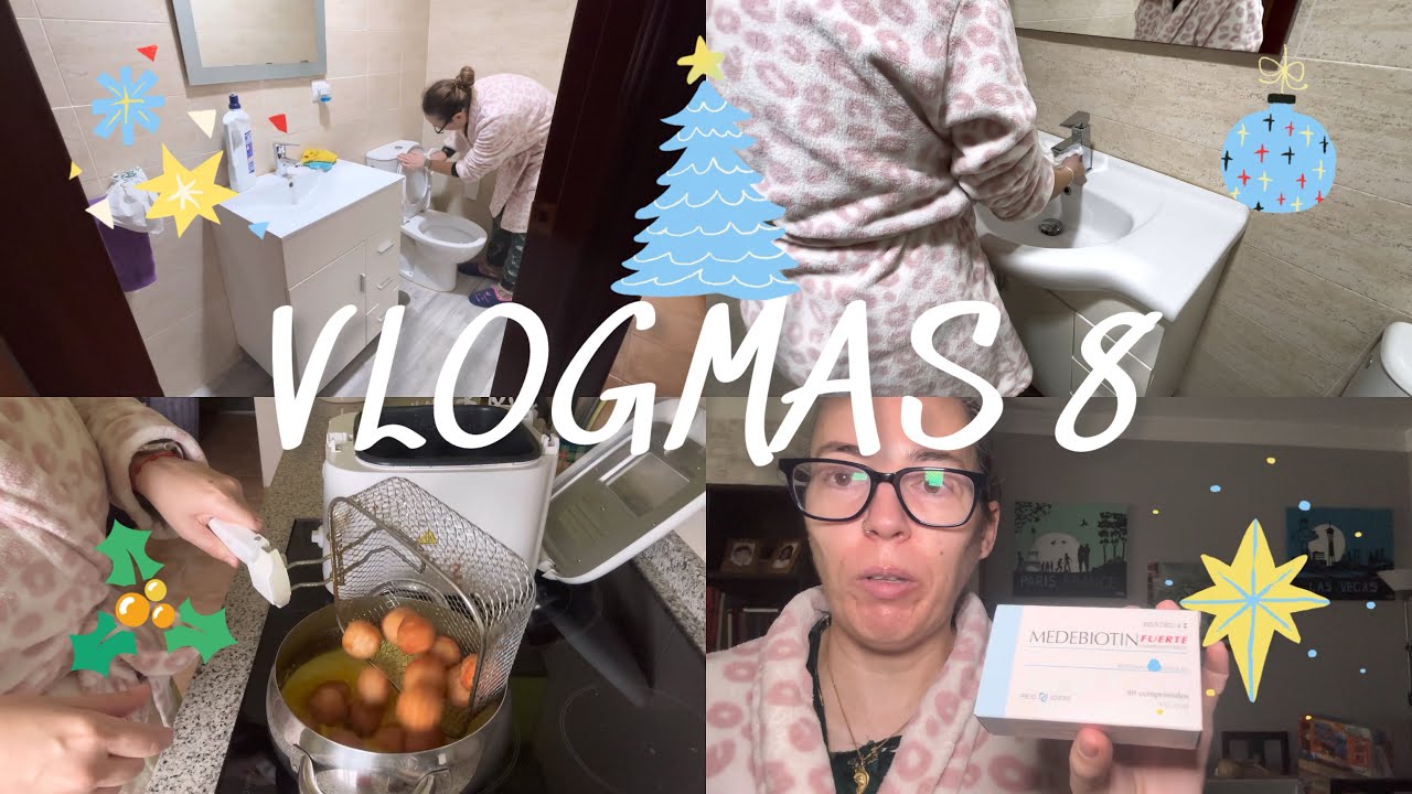 LIMPIEZA EN LOS BAÑOS + ALBÓNDIGAS + REPITO ESTE TRATAMIENTO + VLOGMAS#8