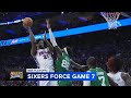 NBA playoffs: Sixers force Game 7 after beating Celtics