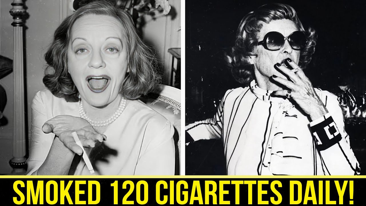 Hollywood’s Golden Ladies Who Smoked Like Trains