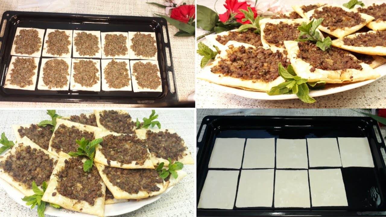 لحم بعجين على الطريقة اللبنانية الطرابلسية الأصلية  وصفات رمضانية