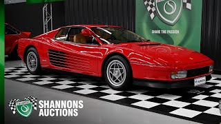 1987 Ferrari Testarossa Coupe - 2021 Shannons '40th Anniversary' Timed Online Auction