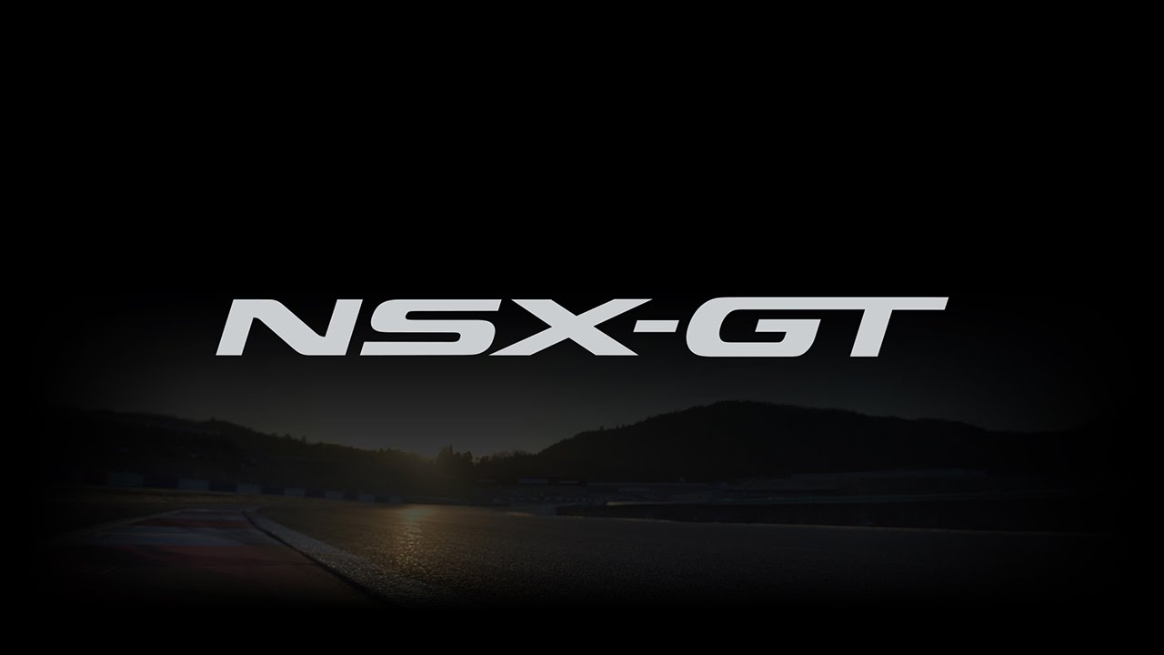 Honda SUPER GT NSX-GT VIDEO 決意 編 - YouTube