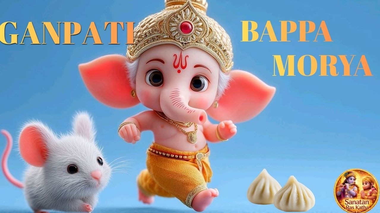 Vighnaharta Mere Morya | Ganpati Bappa Morya Bhajan | New Ganesh Bhajan 2026 | Sanatan Ras Katha