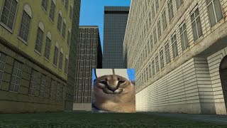 Garry's Mod Floppa nextbot chases me in big city!