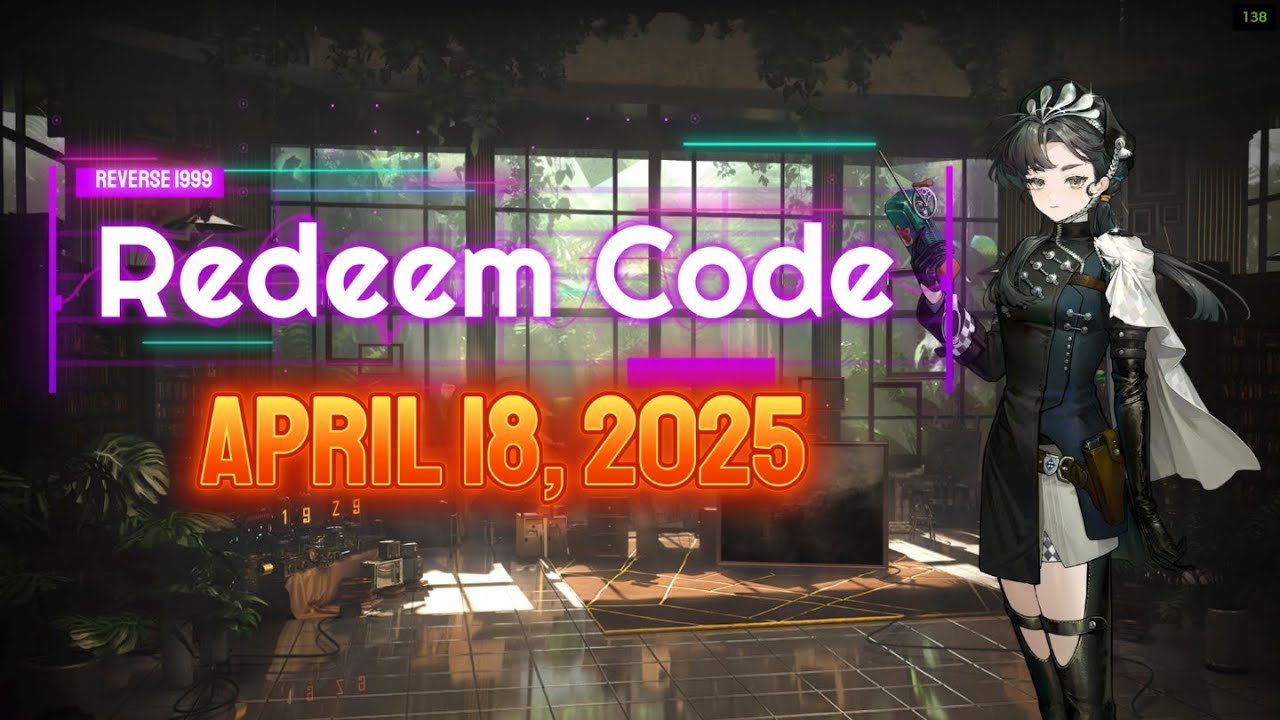 New Redeem Code (April 18, 2025) [Reverse 1999] - YouTube
