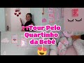 TOUR NO QUARTO DA BEBÊ ELOÍSA| Ficou tudo muito lindo ❤️😍