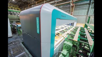 Microtec Goldeneye 900 no. 1 transverse lumber scanner