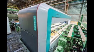 Microtec Goldeneye 900 no. 1 transverse lumber scanner